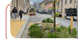 Bild eines gesunden Straßenraums Bild eines gesunden Straßenraums